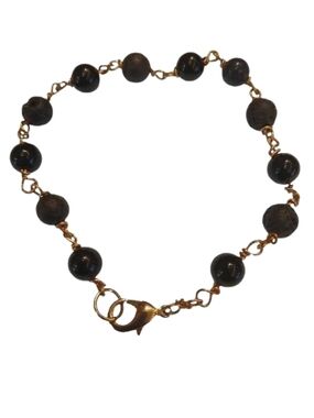 Onyx Lava Stone Bracelet
